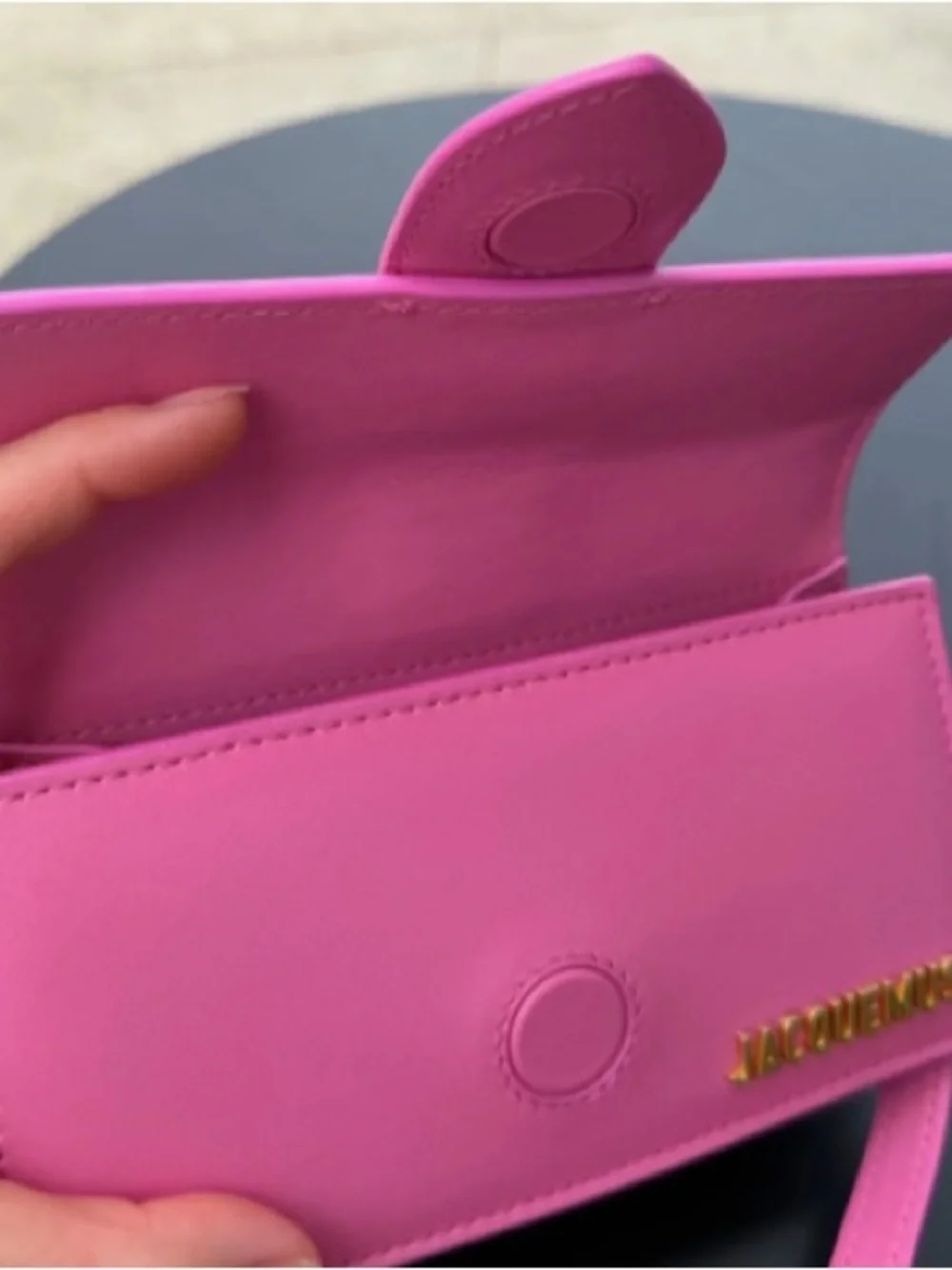 Jacquemus Pink Top-Handle Women's Bag